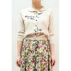 비꼴리끄 비꼴리끄라운드 카라 칠부 가디건 488273