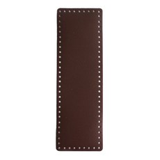 직사각형 가죽 바닥 28 x 9 cm, 브라운, 1개