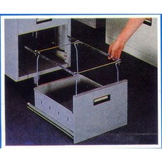 【文具通】鐵質 黑色 吊夾架 吊架 活動櫃用 抽屜型 吊夾需另購 HA-0211 HA-0212, A4 L324xW580xH245mm