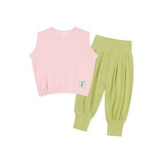 MILKBABY 멋쟁이곰 여름 라운지웨어 유아상하복