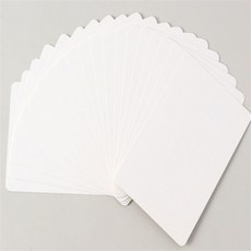 돕스 큐카드종이 100매 10x15 캘리그라피엽서용지 큐카드두꺼운종이 쇼카드종이 캘리그라피카드대용량
