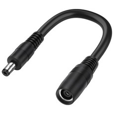 XMSJSIY DC5521 ~ DC8020 전원 어댑터 케이블 14AWG 8 0mm x 2 0mm 암컷에서 5 5mm x 2 1mm 수컷 커넥터 태양광 패널 LED 조명 휴대용