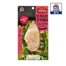 대림 사조안심 닭가슴살 블랙페퍼, 10개, 100g