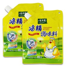 터보마켓 중국식품 태태락 지징 닭고기 다시다 찌징 치킨파우더, 2개, 180g