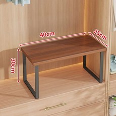 진열장 미니 저다층 서랍 앵글 40x25x20cm 유목 선반 프레임 작은 검정, E. 검은색 티크 원목 40x25x30cm