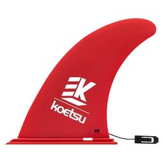 패들 보드 핀 센터 핀은 안정성을 향상시킵니다 스탠드 교체 롱 서핑, 색상: 5. Red 9 inches, 1개