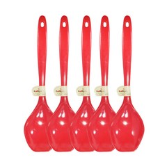 국산 멜라민 국자 볶음주걱 5개세트 라면국자 뒤지게 요리스푼 배식용 만두 주걱 조리도구 뒤집게 플라스틱