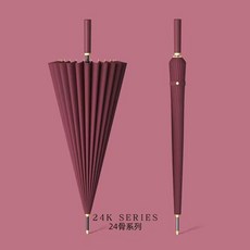 自動長柄雨傘 男士商務加固抗風直杆傘