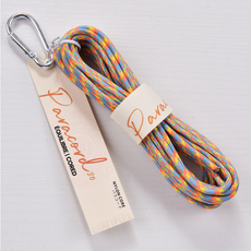 3mm 배색 파라코드 카라비너 5m 멀티 컬러 파라코드 팔찌 마스크 스트랩 리드줄 마크라메 재료, 1개, 17.판타지