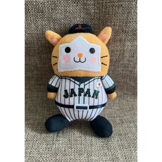 日本職棒 橫濱海灣星隊 世界棒球經典賽 吉祥物&samurai 聯名 侍魂裝 吊飾, 1個