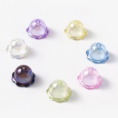 해파리 비즈 후우링 재료 만들기 키링 팔찌 악세사리 공예 부자재 끈갈피 DIY 거꾸 빗꾸 볼꾸