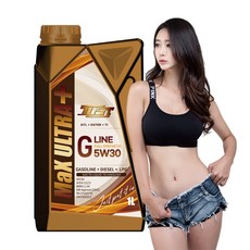 저스트 엔진오일 MAX 울트라 + 5W30 1L (C2/C3/229.51) / 쉘 GTL 기유, 1개