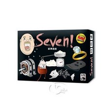 新天鵝堡 Swan Panasia Seven!中文版/Seven 擴充 桌遊 親子 家庭 桌上遊戲 8Y以上, 1個, Seven＋特別牌擴充