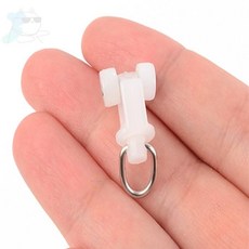 무지스토어 15p 커텐 레일 고리 커텐롤러