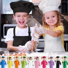 멀티 유아앞치마 두건 토시 세트 어린이 초등 앞치마