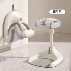 XMXZH 嬰幼兒站立式洗澡架, 灰色 36.5*15*41.5, 1個