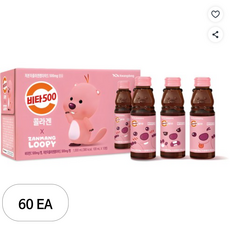 비타500 잔망루피 콜라겐, 100ml, 60개입