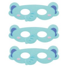 청양토이 역할놀이 동물반가면띠, 코끼리, 3개