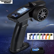 RC 카 보트용 리시버 포함 LCD 디스플레이 라디오 송신기 리모컨 P32 레이싱 91803G-C 2.4G 4CH VT