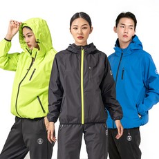 얼티밋기어 파워 부스터 땀복 자켓 팬츠 여성 남성 후드 집업 다이어트 바람막이 러닝복 운동복