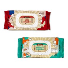 KESPOL克司博 廚房去污濕巾/水垢濕巾 60抽, 1個