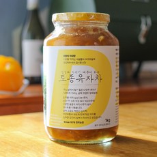 둘러앉은밥상 남해 고금도 청해농장에서 직접 담는 토종 유자차 약 1k, 토종 유자차 1k x 1병