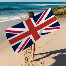 HOME TEXTILE 365 國旗浴巾 沙灘巾, 英國, 1個