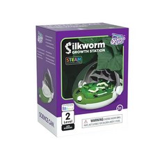 全場七折 戶外昆蟲觀察盒科學觀察桶伸縮四倍放大鏡多功能魚缸兒童益智玩具, 1個, 蠶寶寶養育倉