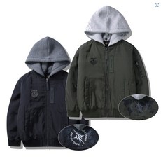 [지프키즈] 지프 패딩 누빔 항공점퍼 카키 KP3JPU251