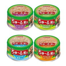 CIAO INABA 狗罐頭80g【24罐組】汪啾嚕調合罐，多口味混合，美味營養，方便餵食，經濟實惠, 24個, CI-D-191雞肉+蔬菜, 80g, 雞