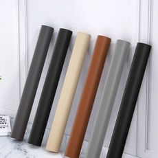 쇼파 의자 인조 가죽 시트지 스티커 68 x 100, 브라운 68x100cm