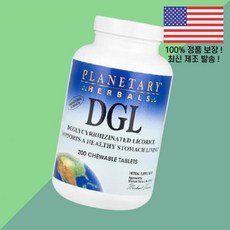 플래니터리 허브 DGL 380mg 츄어블정 200정 Planetary Herbals 200 Chewable Tablets, 1