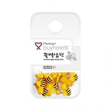 바이하츠 꿀벌압핀(12개입), 상세설명 참조, 없음