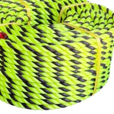 형광 로프 녹검 110m 현수막끈, 8Φ