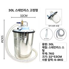 공압 진공 청소기 기름 집진기 석션 모래 석션, 기본 색상, 스테인리스 진공청소기 대형 일반형
