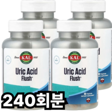 Kal 요산 플러쉬 클렌징 포뮬러 베지캡, 240회분, 1개