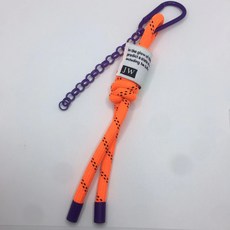 熒光掛件ins裝飾包包書包掛飾 手工編織褲子配飾 百搭潮個性, 橘色繩, 1個