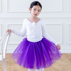 ATB-5712-진보라 발레스커트 아떼르발레