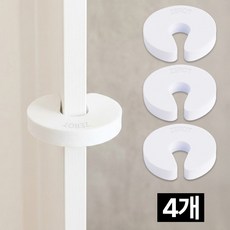 제롯 도어쿠션 문끼임 손끼임 문닫힘 방지, 4개
