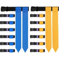 미식 축구 플래그 벨트 풋볼 스포츠 트레이닝 대회용 14가지 선수 조절 가능한 세트, 1개