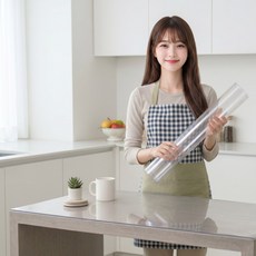 클리어노트 변형없는 다용도 테이블 책상 보호매트, 1개, 1200 x 600 x 1 mm, 투명