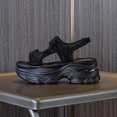 ZCBV여성샌들 키높이 샌들 여행샌들 통굽샌들 어글리슈즈 발편한