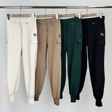 투솜 여자골프바지 여성 골프바지 트임 뒷밴딩 PG 조거 골프팬츠 봄 여름 가을 빅사이즈 밴드 스판 신축성
