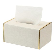 티슈 박스 커버 거실 침실 사무실 호텔 책상용 장치가 있는 직사각형 모던 홀더 8 3 x5 1 x3 5 주황색, White, 7 5 x5 1 x3 5