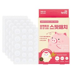 미팩토리 티 안 나는 스팟패치, 125개입, 2개