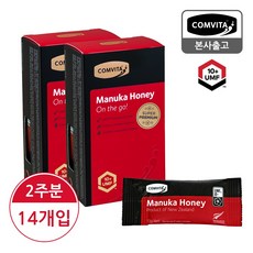 [본사정품] 콤비타 UMF10+ 마누카 꿀스틱 사셰, 70g, 2박스