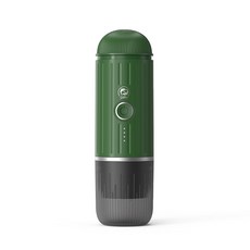에스프레소 캡슐 커피머신 USB 여행용 미니 소형 01 Rot 충전식 80ml, 무선 가열 커피머신 그린 기본 장착