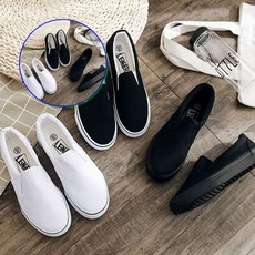 쌍문상회 편안착용 슬립온운동화 데일리캐주얼 남녀공용신발 슬립온 여성슬립온 여자슬립온 운동화 슬립온슈즈 40872EA
