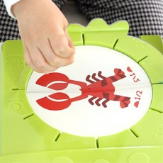 반사 거울 그림대칭 상상력 유아학습 놀이 정서발달, 1세트, 대칭놀이