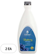 포모나 스무디 시럽 블루베리, 2kg, 2개